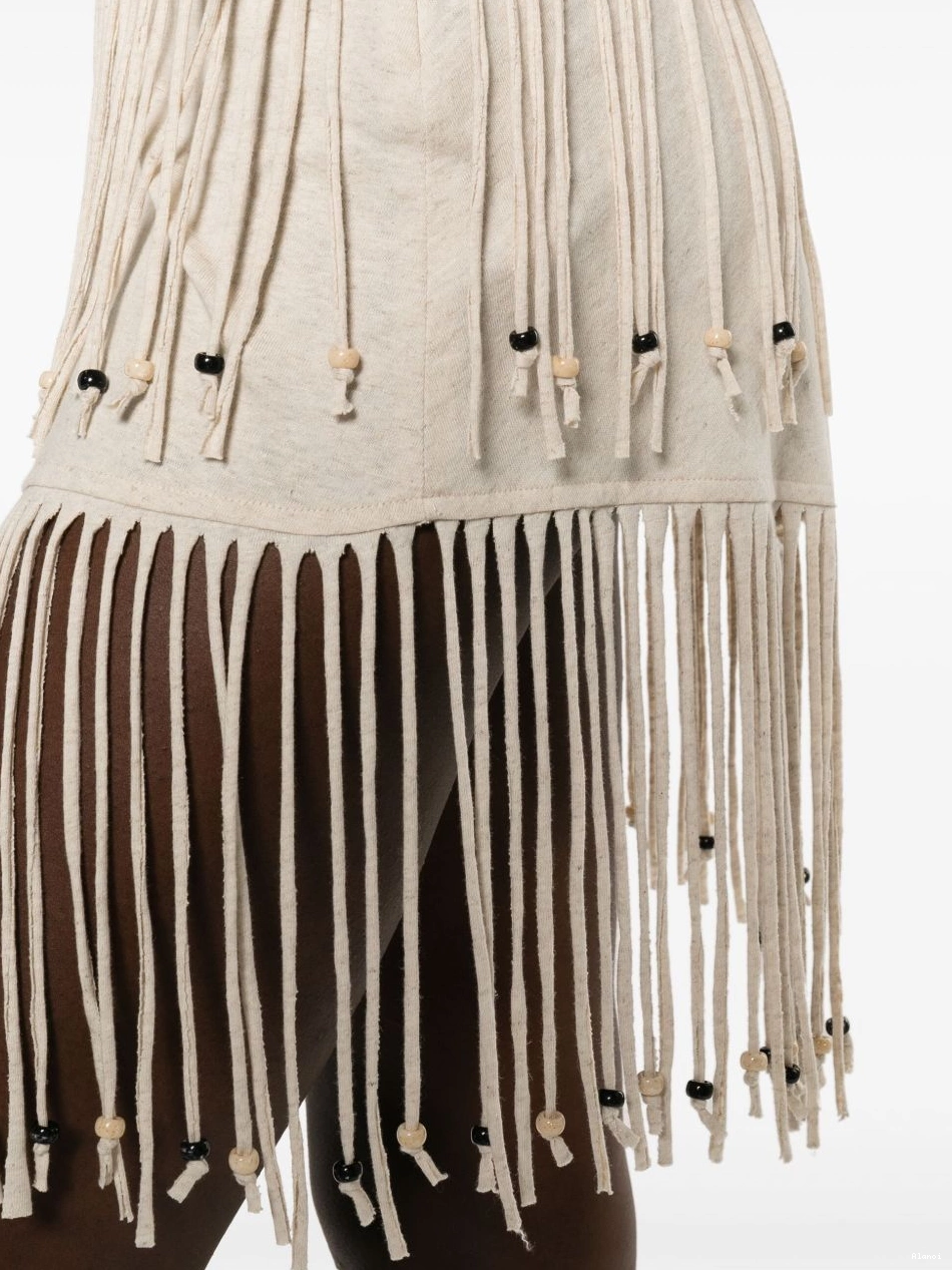 Cheap Alanui fringed miniskirt Women Monsoon 0706